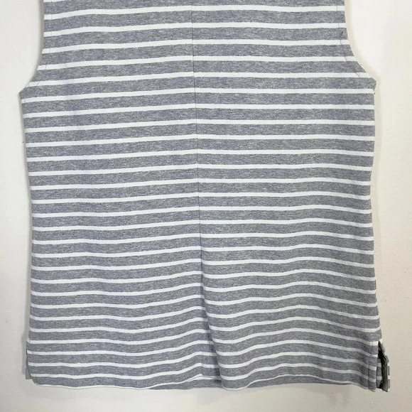 J.Crew Sleeveless Embellished Striped Top - Picture 10 of 11
